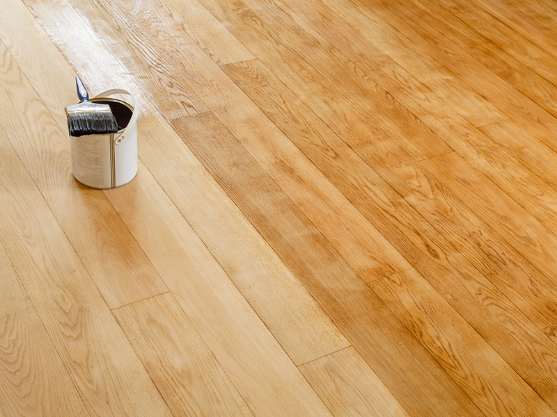 Unfinished hardwood