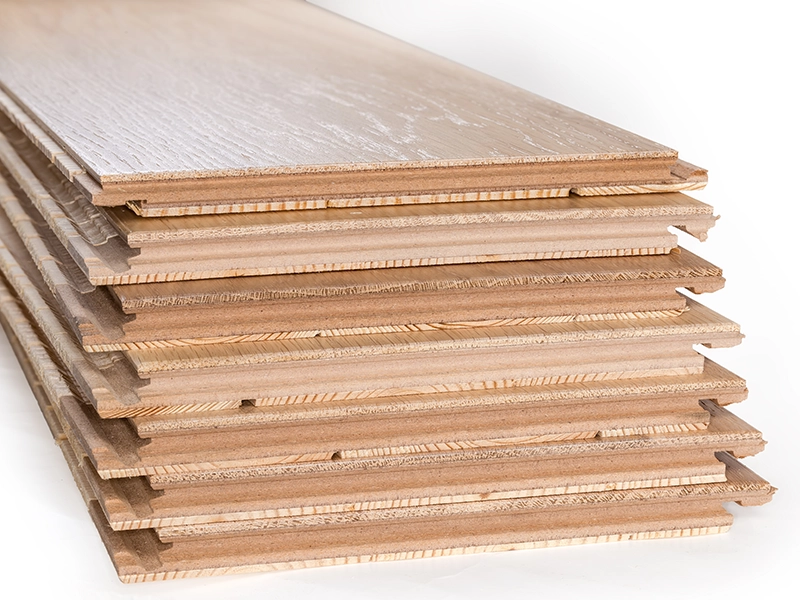 Solid prefinished hardwood